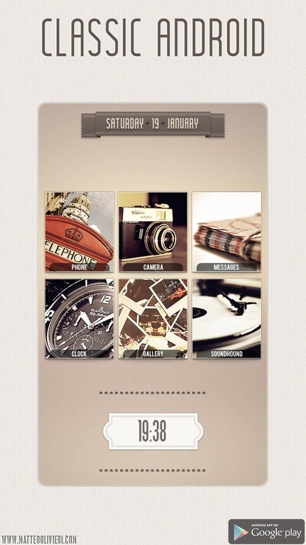 Classic Fence Android Theme by 8168055