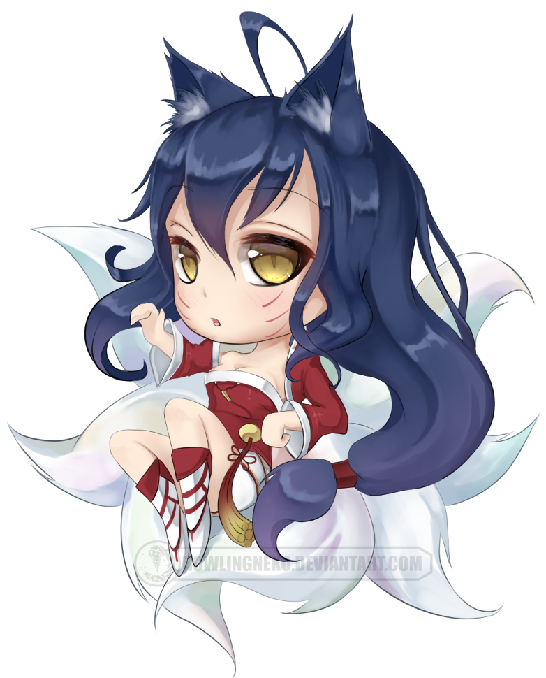 Chibi Ahri by HowlingNeko