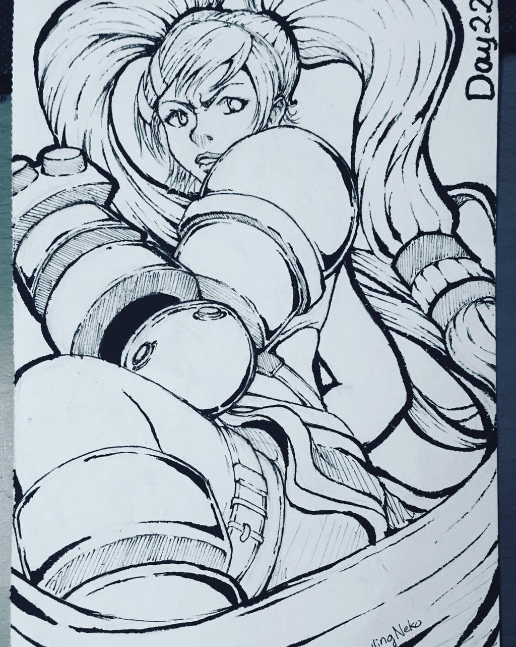 Inktober 2016 - Day 22 by HowlingNeko