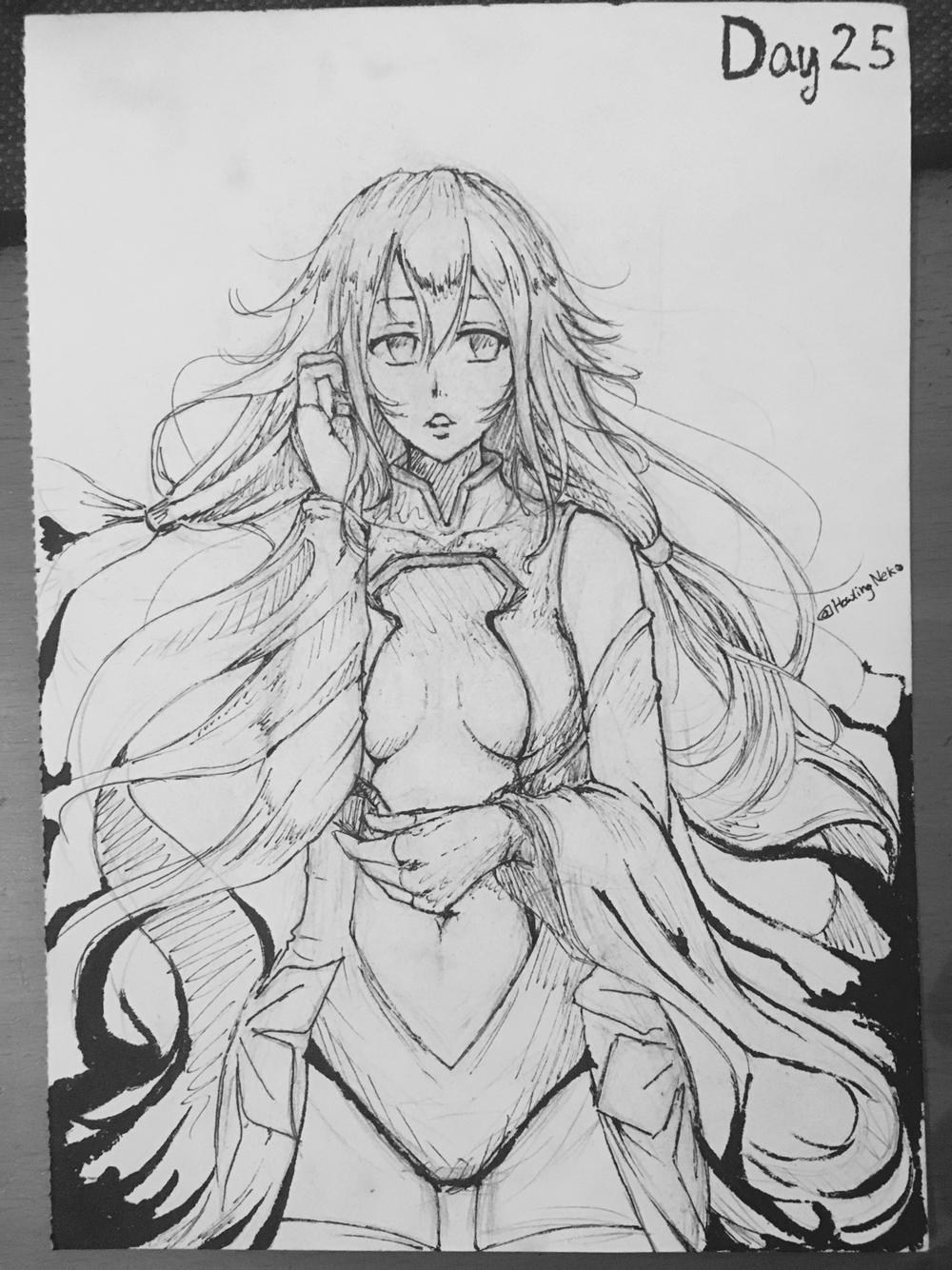 Inktober 2016 - Day 25 by HowlingNeko