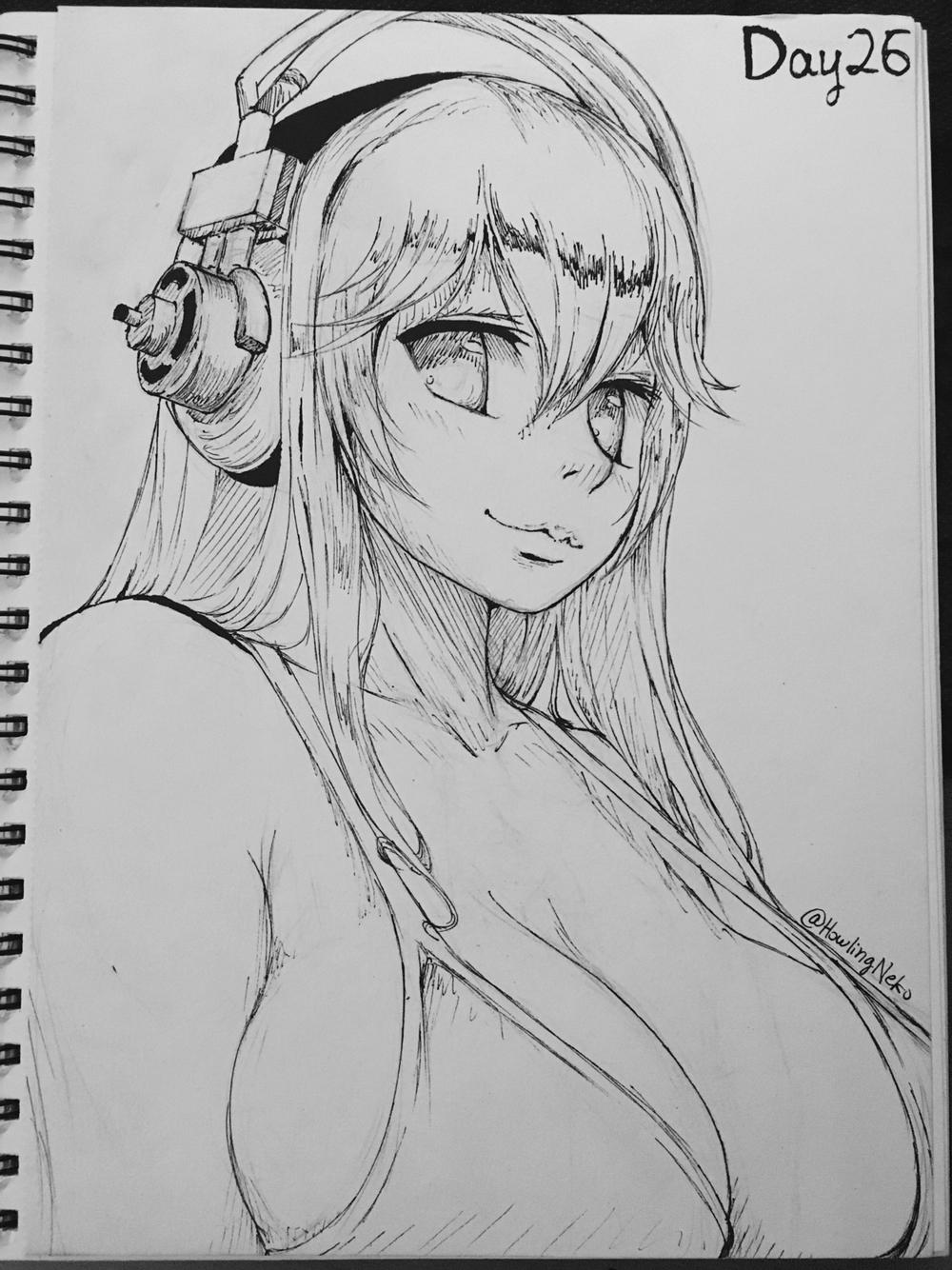 Inktober 2016 - Day 26 by HowlingNeko