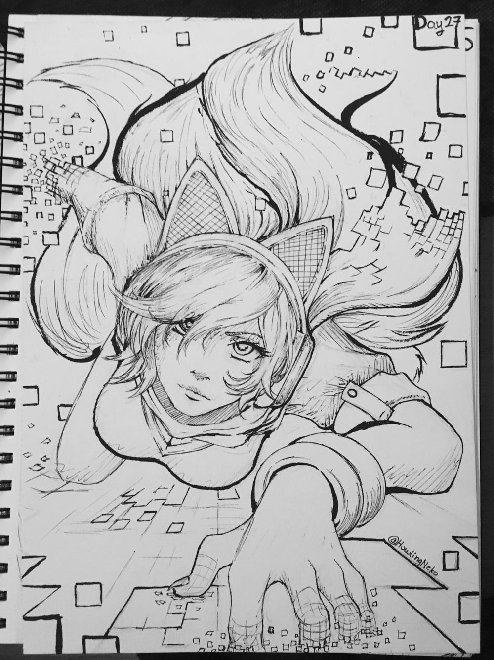 Inktober 2016 - Day 27 by HowlingNeko