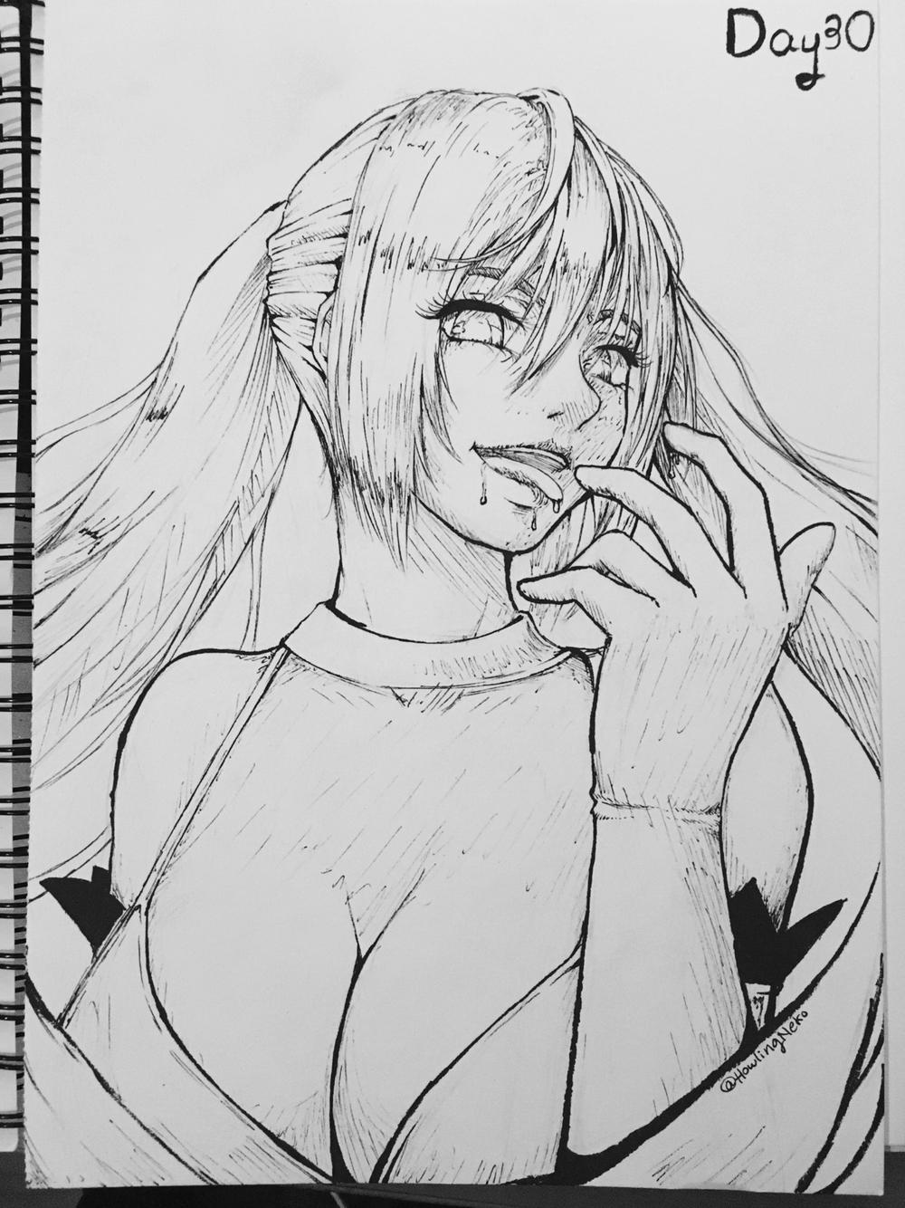 Inktober 2016 - Day 30 by HowlingNeko
