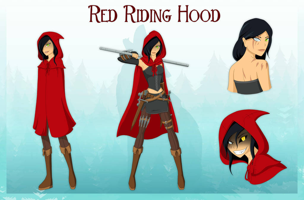 Rewritten OC - Red Riding Hood by HuggableRogue