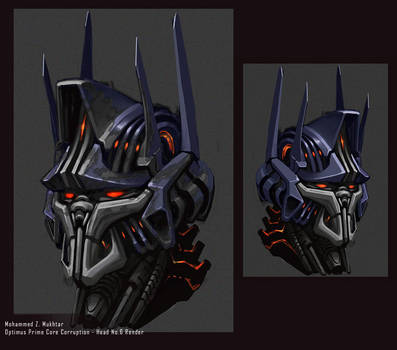 Optimus Prime Core Corruption by mohzart