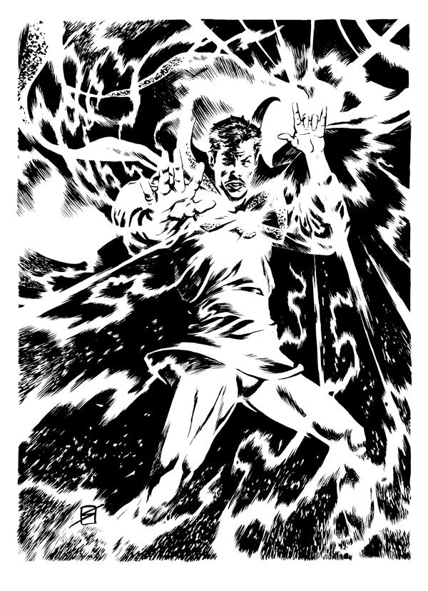Stephen Strange, Sorceror Supreme by ronsalas