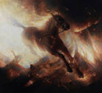 The Burning Horse by JoakimEricsson