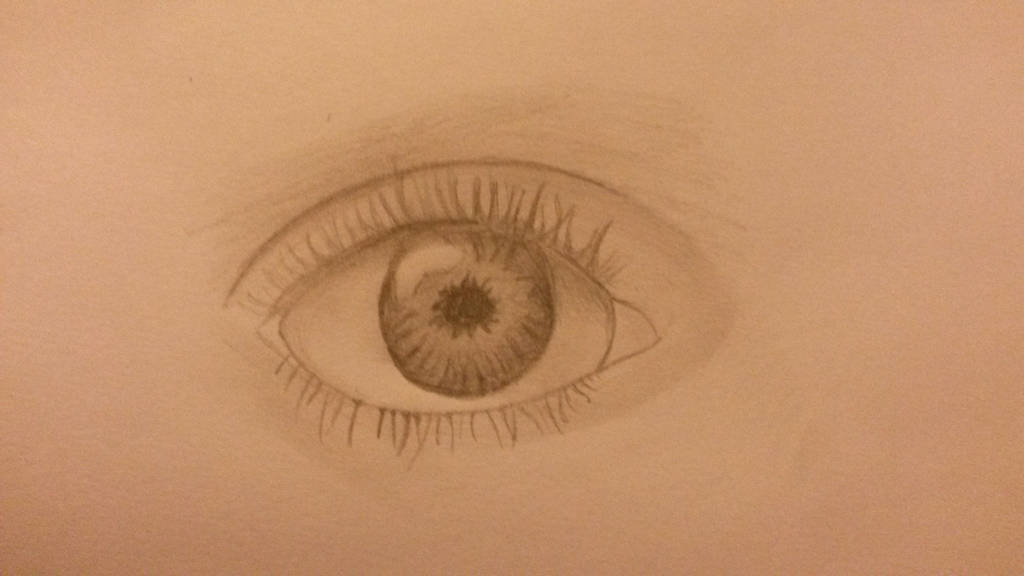Drawing of an eye! by dantania-dan