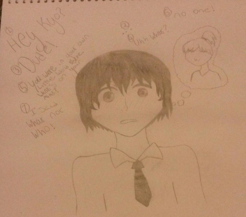 Kyo's thinking by dantania-dan