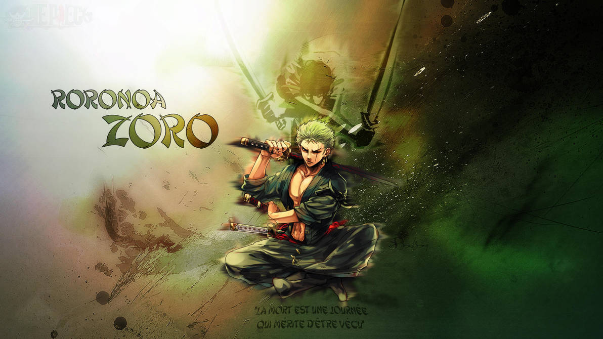 Roronoa Zoro Wallpaper by Djodjey on DeviantArt