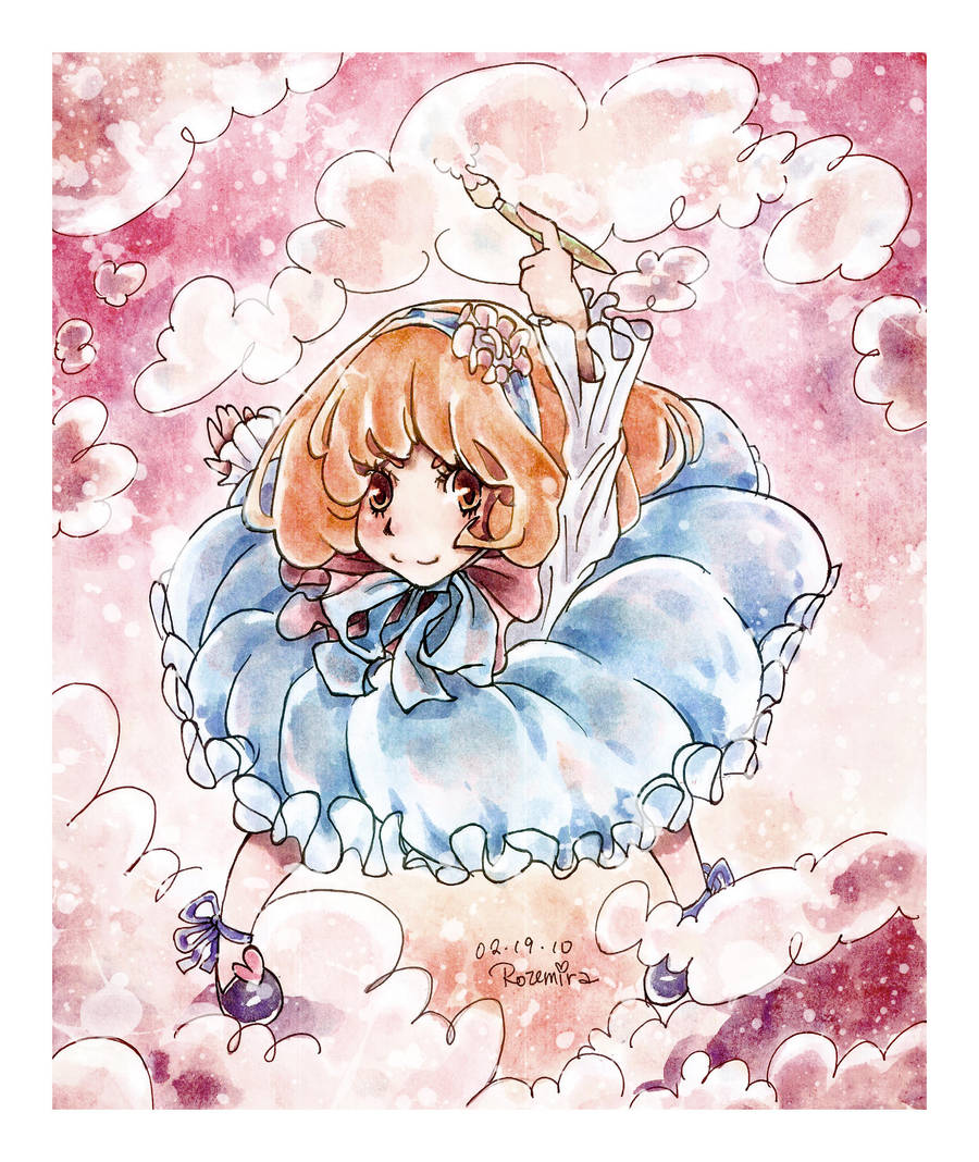 Marshmallow Clouds by rozemira on DeviantArt