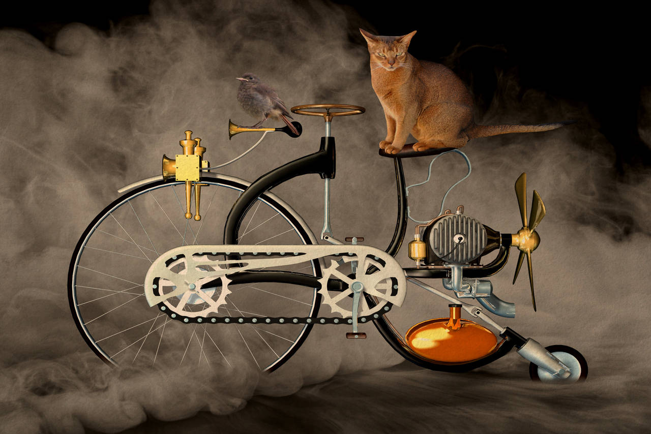 Steampunk Bike 01 PNG Stock by Roy3D on DeviantArt