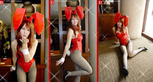 bunny mikuru set by neoangelwink