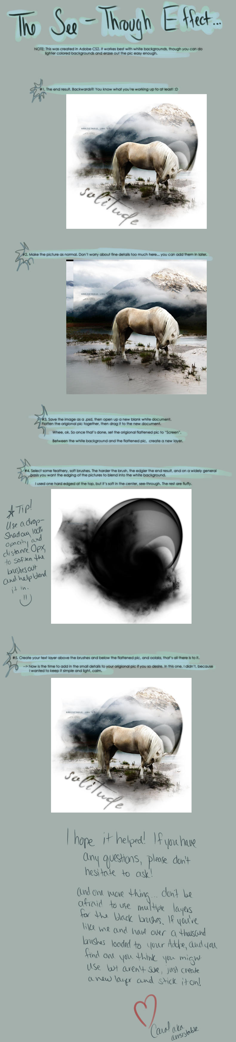 See-through tutorial. by arrsistable