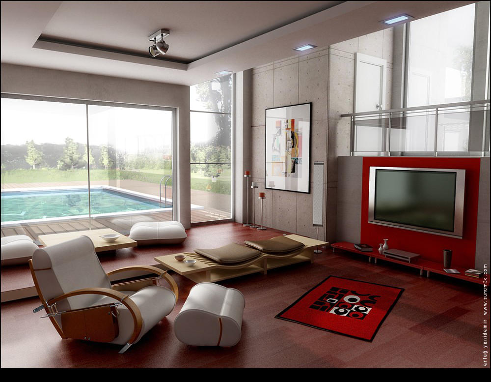 living room by Ertugy