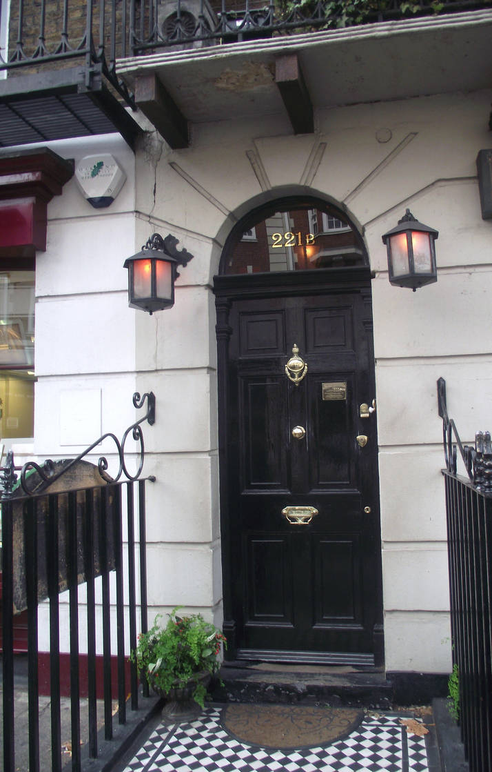 221b Bakerstreet Front Door By Flamealchemy12 On Deviantart