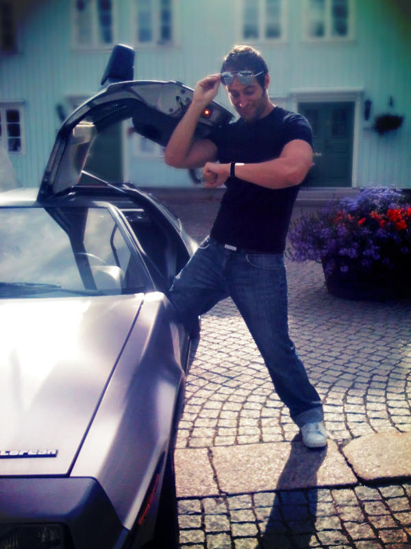 Me and a Delorian by ahlberg