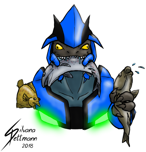 Elites like to eat fish by Dragunalb
