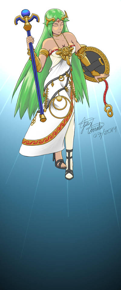 Palutena Goddess of Light - Update by Katahu on DeviantArt