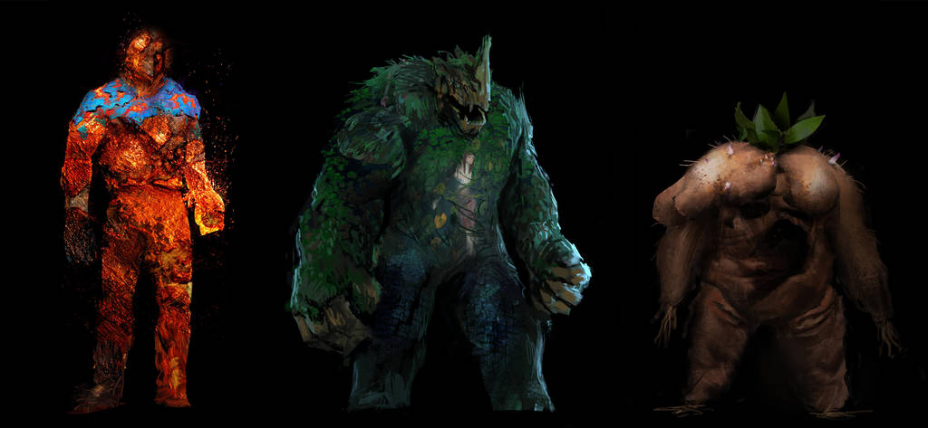 Ayne's Journey - Creature Concepts by fabianrensch