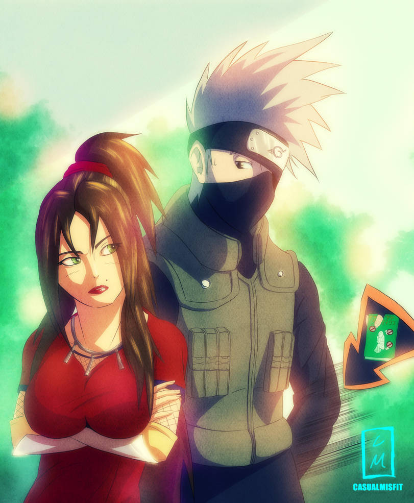 Maku and Kakashi OC REQUEST by Casualmisfit