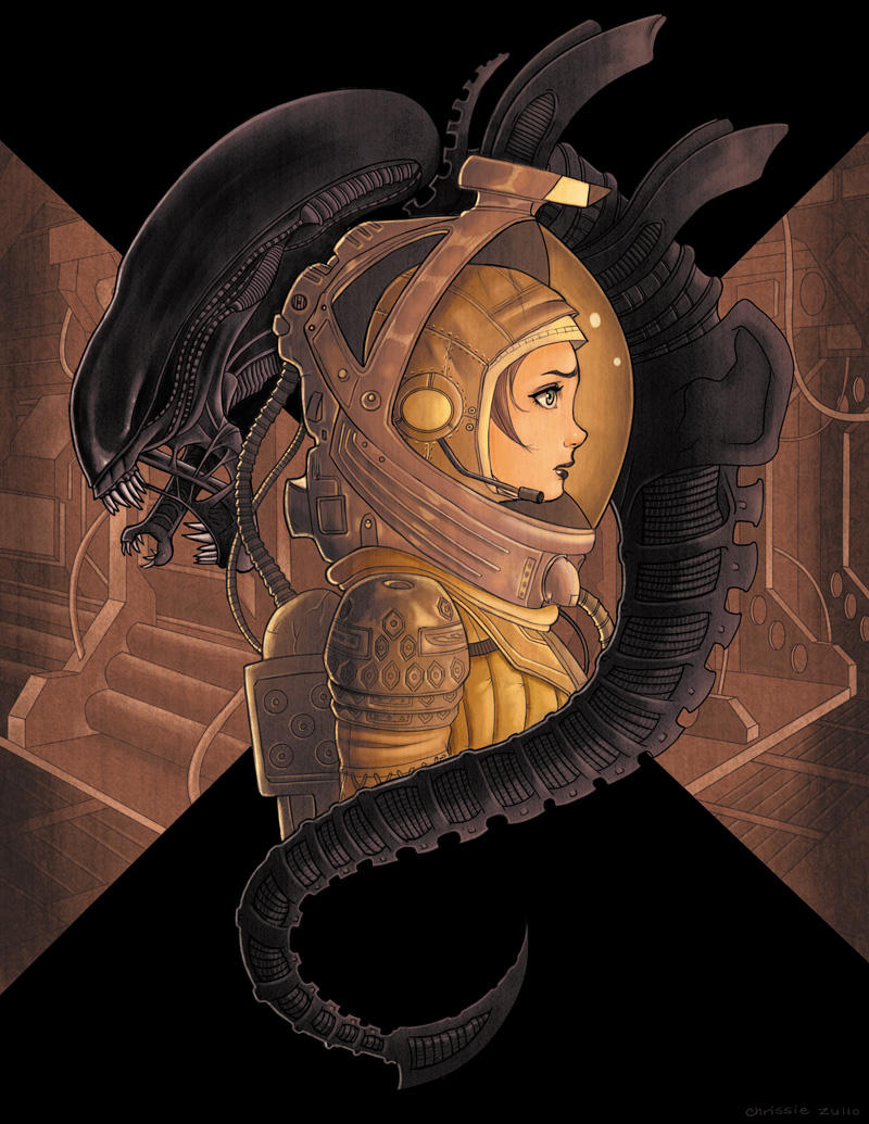 ALIEN Visions by ChrissieZullo