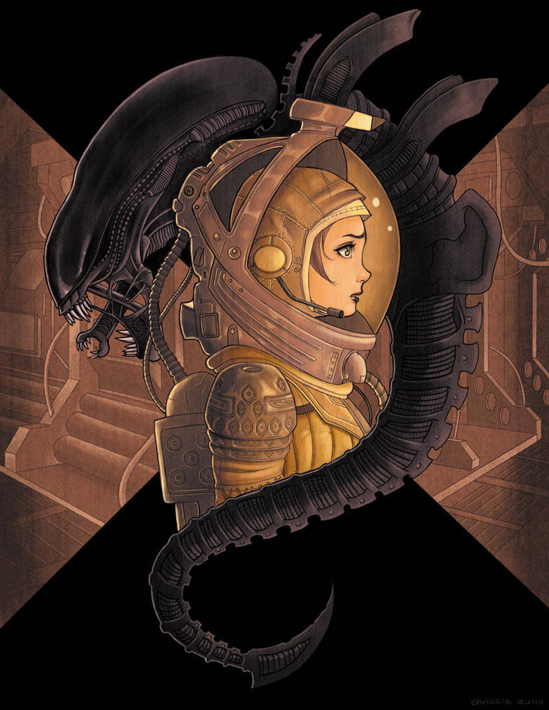 ALIEN Visions by ChrissieZullo