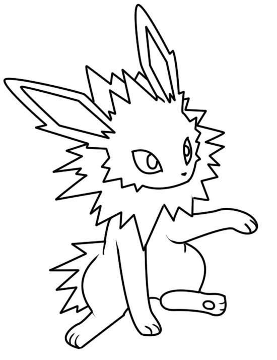 Download Jolteon dream world coloring page by Bellatrixie-White on DeviantArt
