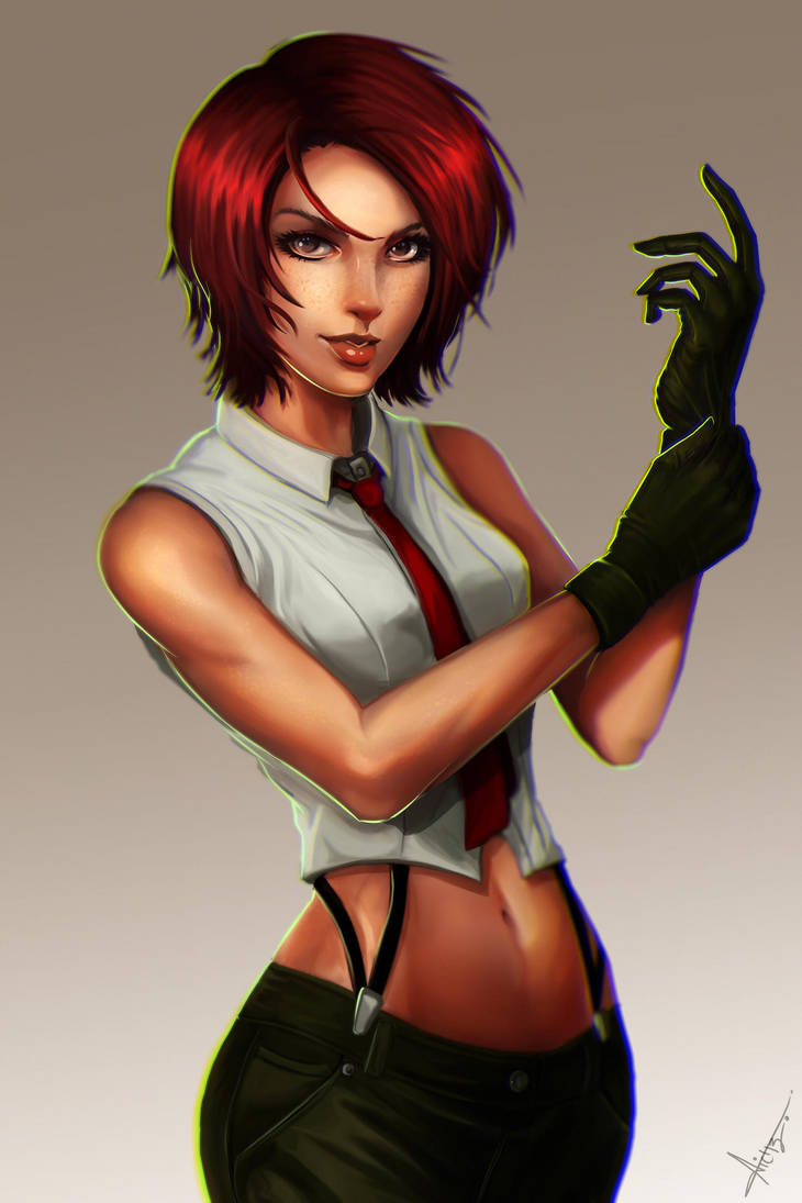 Vanessa KOF tribute. by victter-le-fou