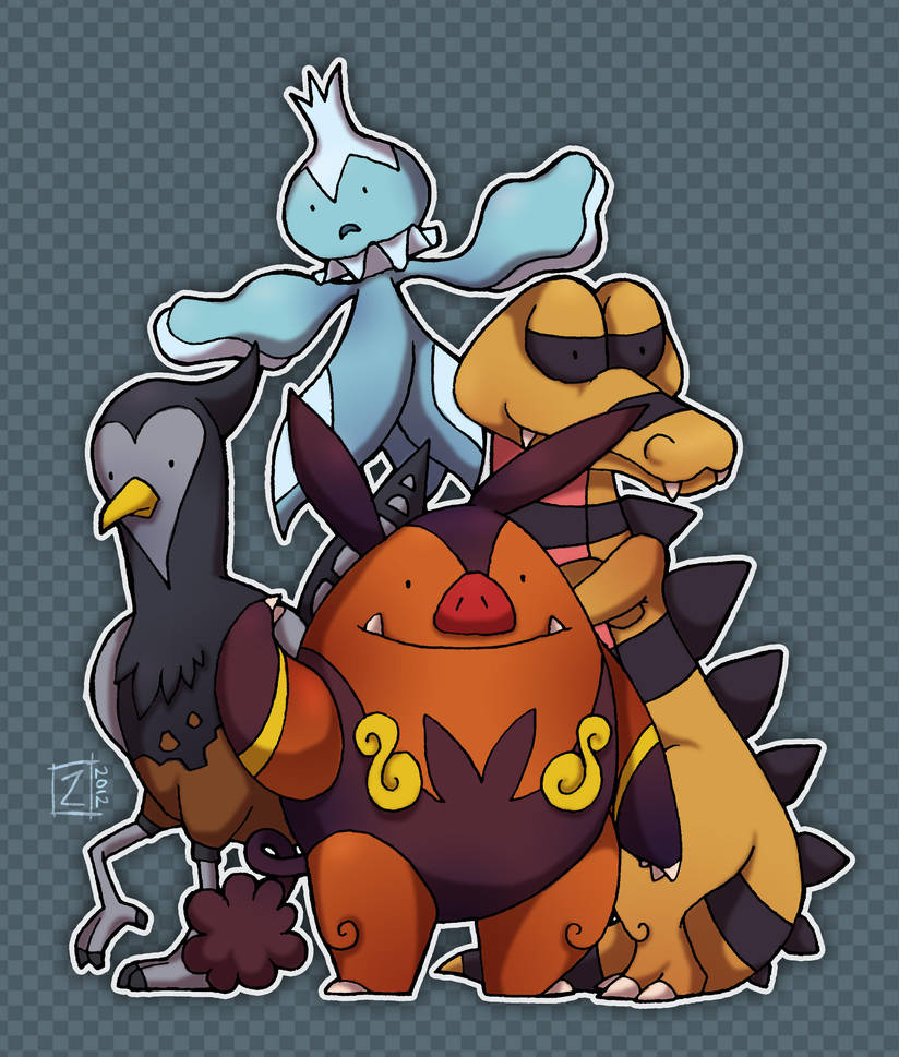 Pokemon White by ZestyDoesThings