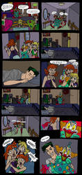 Creepy Clown Comic by insectikette