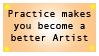 Stamp: Practice by MeckelFoxStudio