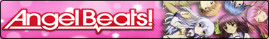 Angel Beats Fan Button by buttonsmakerv2