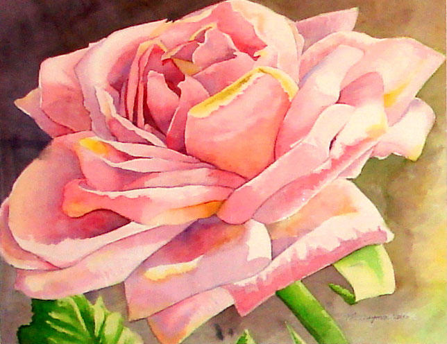 Watercolor Flower 4