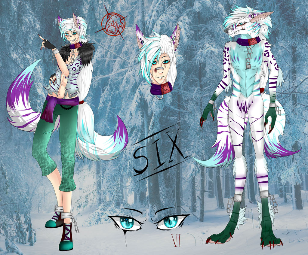 -Six- werwolf full ref by xXFireStarryXx