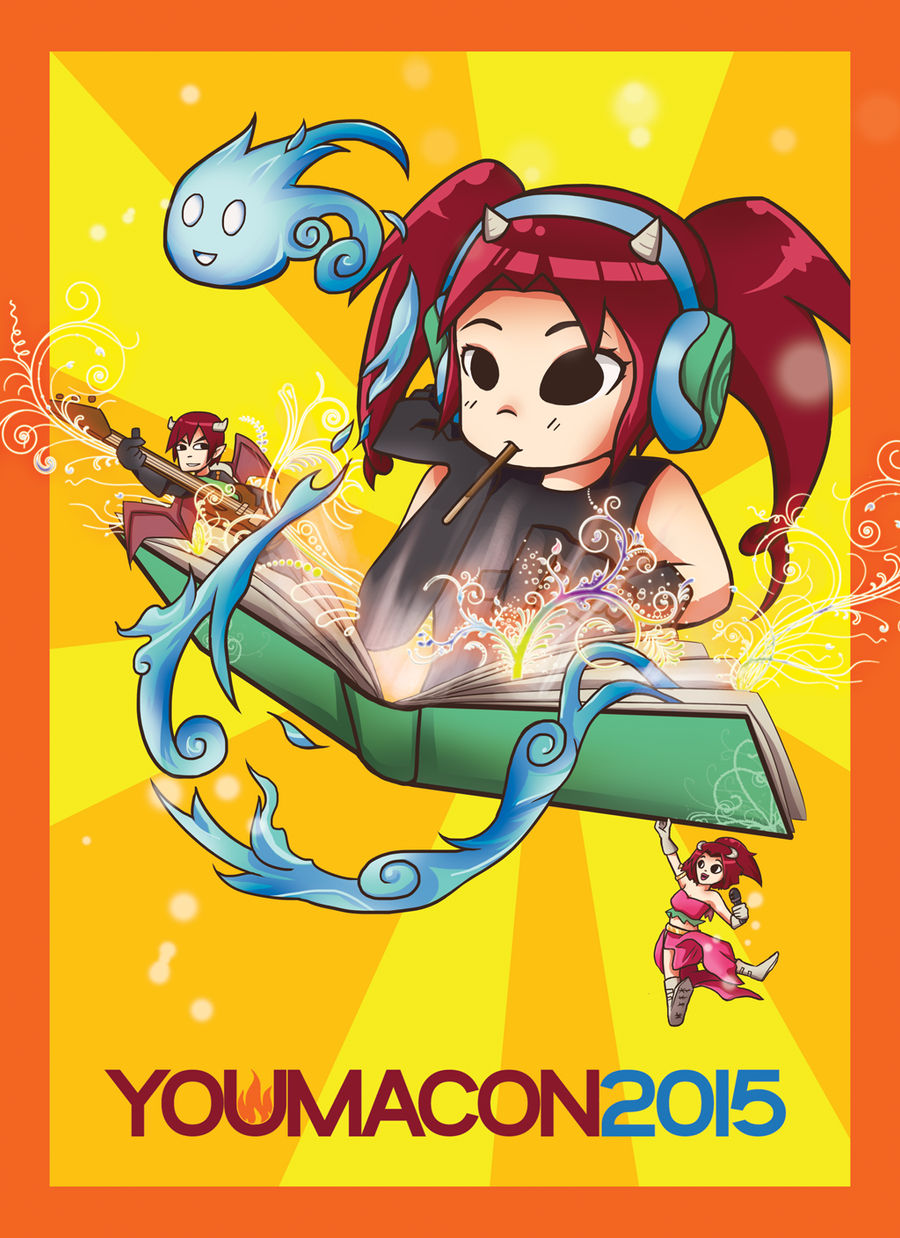Youmacon 2015 Cover Art by PenguinAttackStudios
