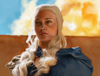 Daenerys Targaryen by jordangrimmer