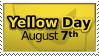 Yellow Day Stamp by Chromakode