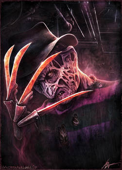 Freddy Krueger - Christopher Lovell Art by Lovell-Art