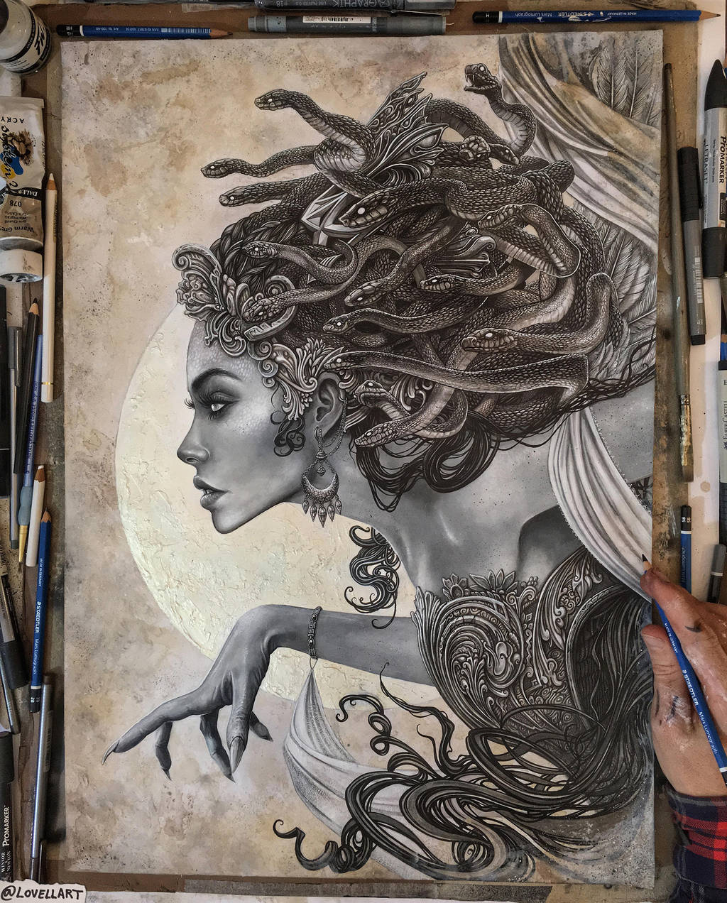 'MEDUSA' by Lovell-Art
