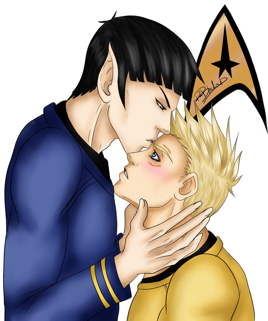 Spock x Kirk by R-Blackout
