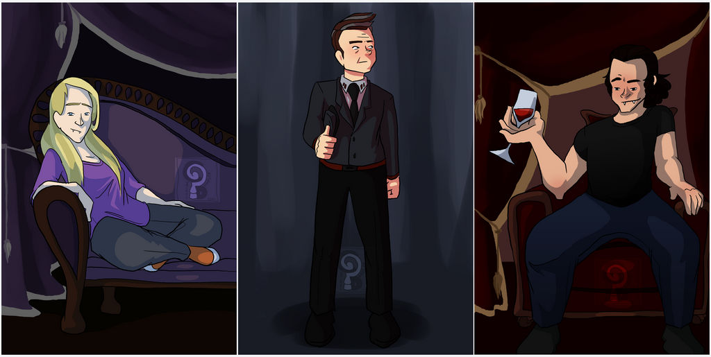 Portraits by curiousdoodler