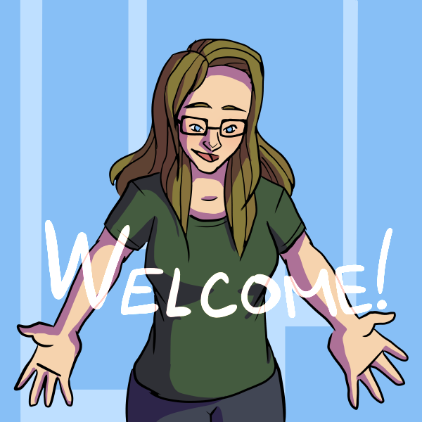 Welcome! by curiousdoodler