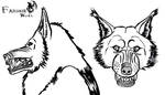 Want to be a werewolf? Design your own mask! by Farumir