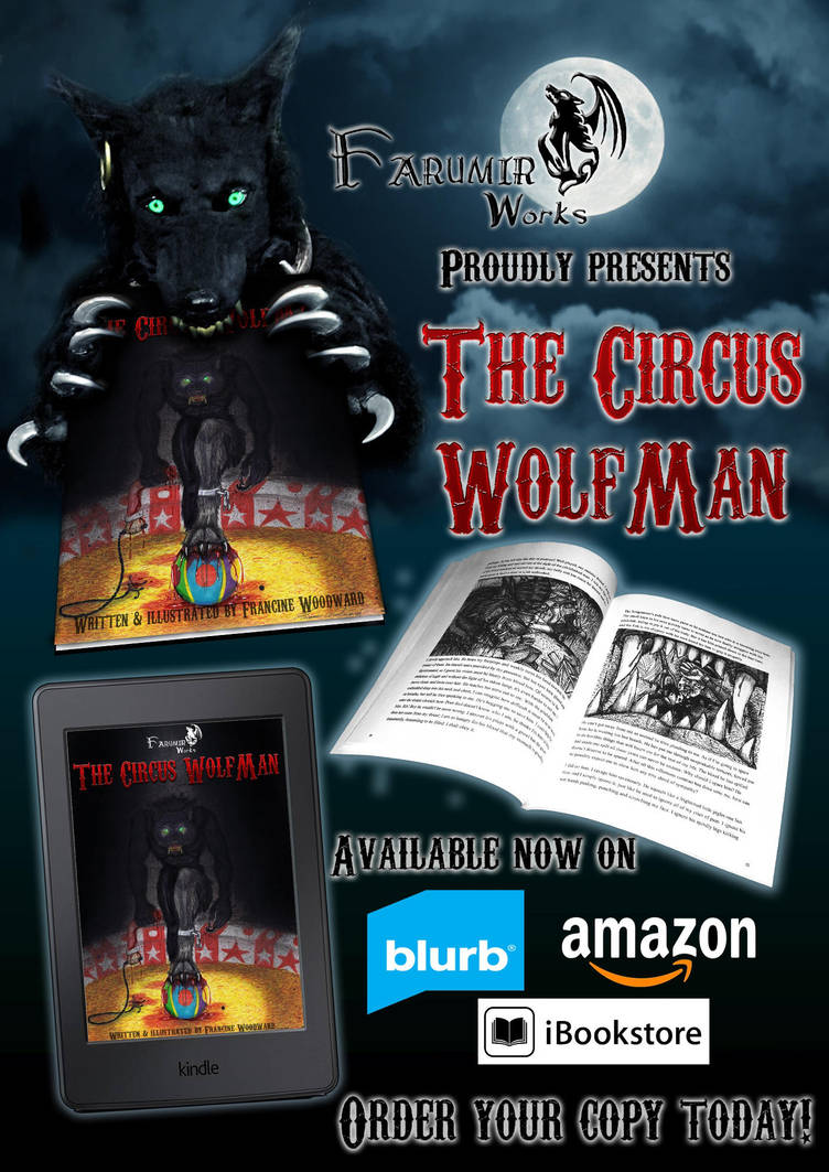 The Circus Wolfman - available now for purchase! by Farumir The Circus Wolfman - available now for purchase! by Farumir