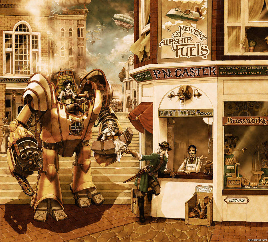 P.N.Caster-Airship Provisioner by ghostfire