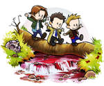 Team Free Will Goes Exploring by ghostfire