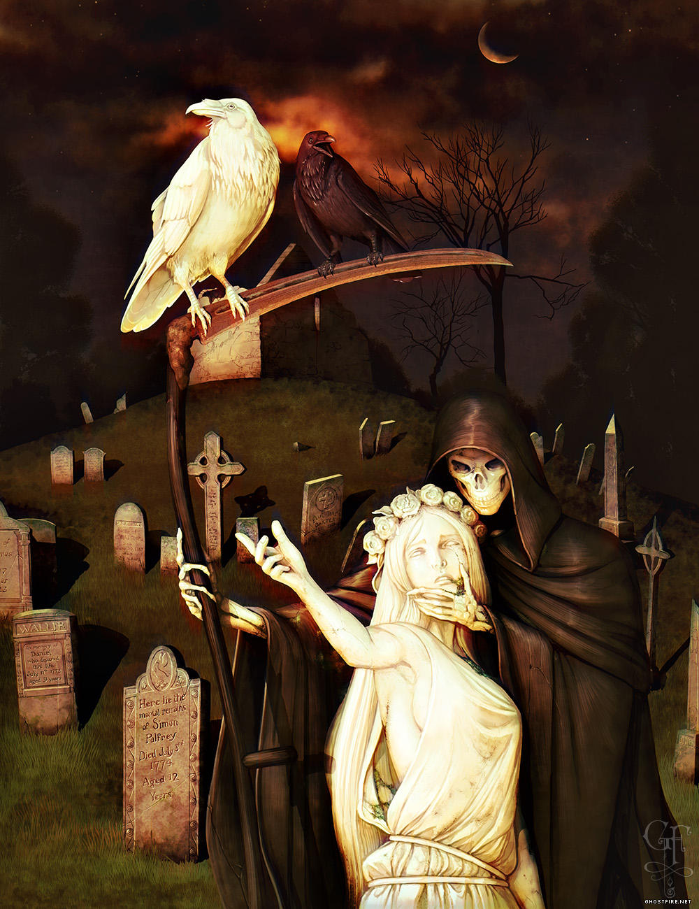 Ravens' Grave by ghostfire