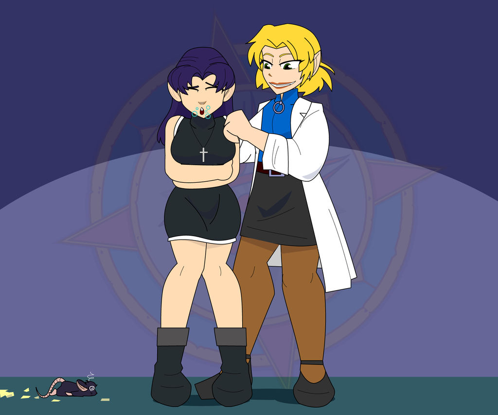 Ritsuko's Rodent Report - Mouse-sato 2 by Dragon-FangX