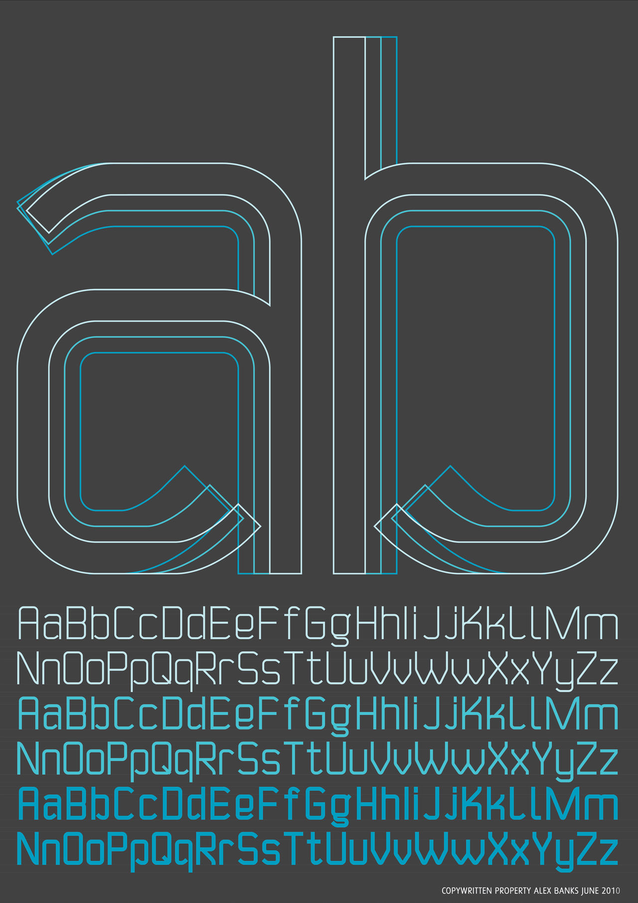 AB'10 Portfolio Typography by atobgraphics